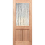 Seadrift glass panel with secure and modern finish