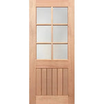 Softly diffused light through six translucent groove panels