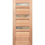 Leeds door enhanced with Rice Paper glass