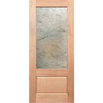Decorative Rice Paper insert in entry door