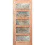 Regal 5G natural style obscured glass for home entry
