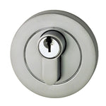 Nidus Eurobolt double cylinder Visual Pack Brushed Satin Chrome