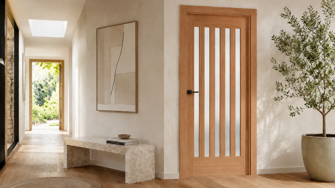 New Custom Design Timber Door – Crafted to Perfection by AMS Doors, Timber & Hardware