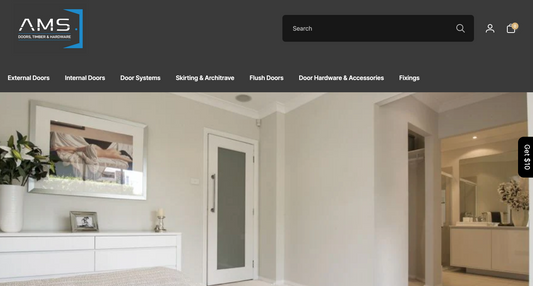 AMS Doors, Timber & Hardware Launches New Website