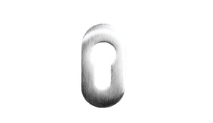 Narrow Round Euro Escutcheon