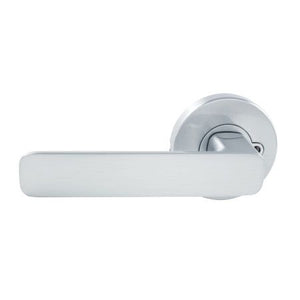 Harper Lever Privacy Set – Satin Vintage Pewter