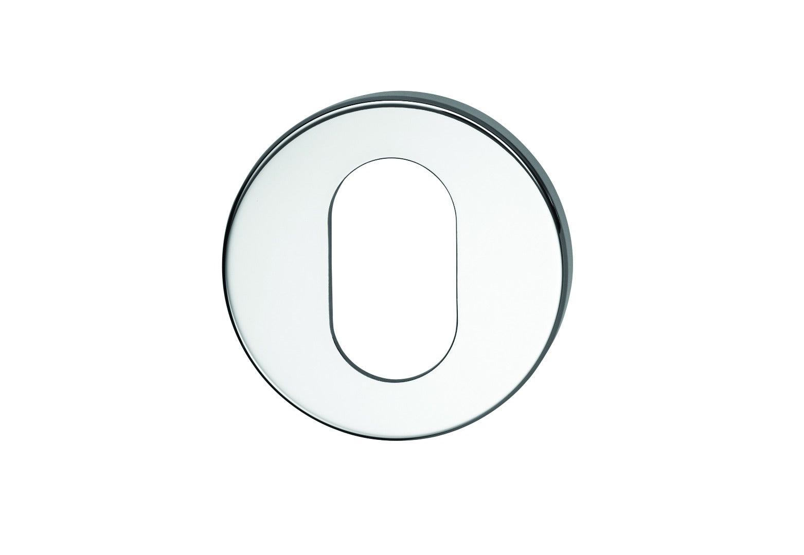 1370 Series Oval Cylinder Escutcheon - Grub Screw Fix | AMS Doors