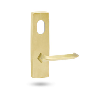 1801 Ext Square End Plate With Cyl Hole & Lever