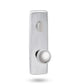 1804 Square End Plate With Turn & Knob