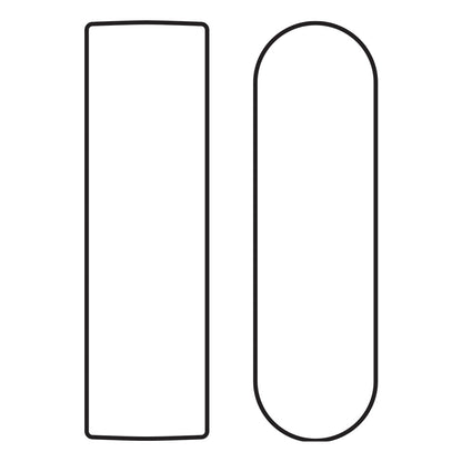 1807 Square End Plate