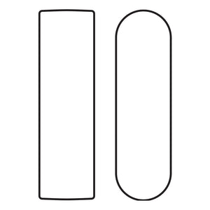 1807 Square End Plate