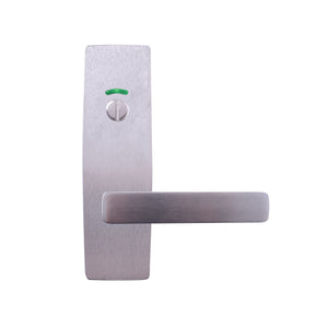 1814 SQUARE END PLATE WITH PRIVACY INDICATOR EMERGENCY TURN / LEVER