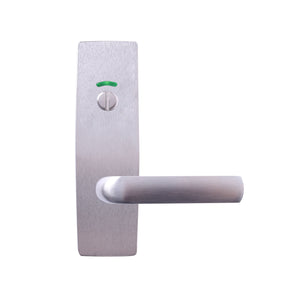 1814 SQUARE END PLATE WITH PRIVACY INDICATOR EMERGENCY TURN / LEVER