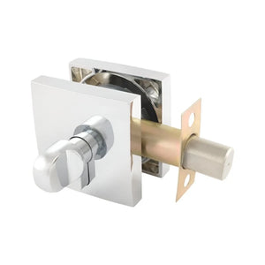 Double Cylinder Smooth Square Deadbolt Throw