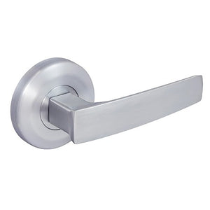Aurora Passage Lever Set Smooth Round