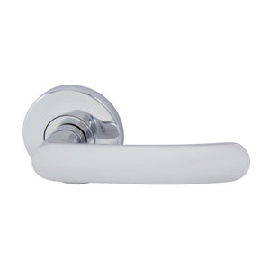 Contour Passage Lever Set Smooth Round Rose