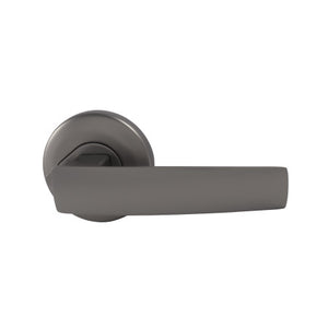 Aurora Privacy Lever Set Smooth Round Rose