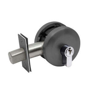Double Cylinder Smooth Round Deadbolt