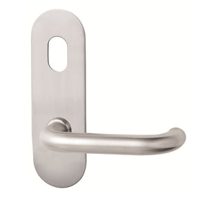 212 Exterior Plate – Cylinder Hole, Emergency Turn & Multiple Lever Options