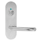 212 Exterior Plate – Cylinder Hole, Emergency Turn & Multiple Lever Options | AMS Doors