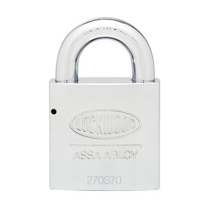 270S 70mm Steel Body Padlock D/Locking 25mm Moly Steel 14mm Diameter Shackle with Keying Options