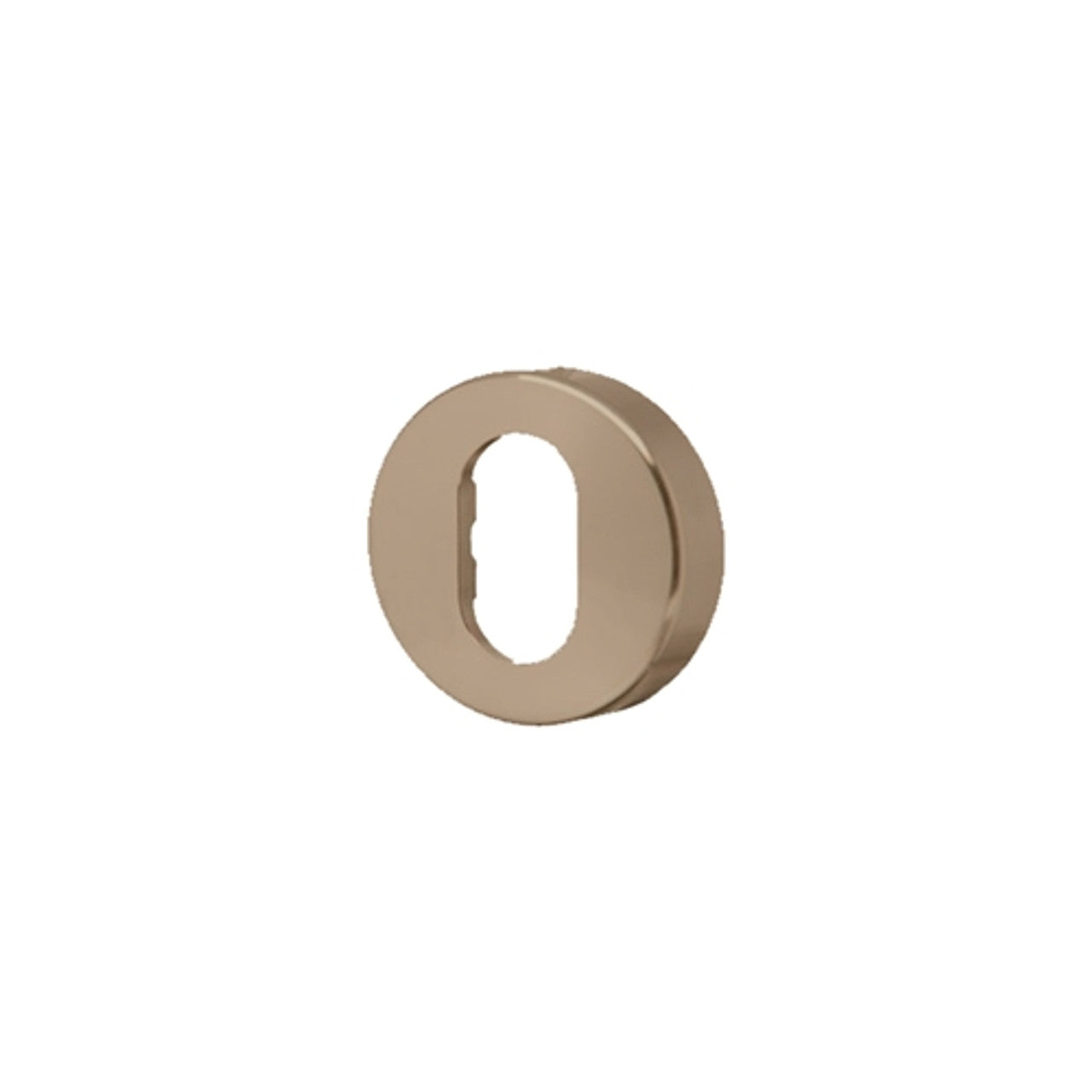 1370 Series Oval Cylinder Escutcheon - Grub Screw Fix | AMS Doors