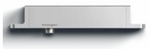 Stainless steel range hood with 'Hobschneider' branding on a white background