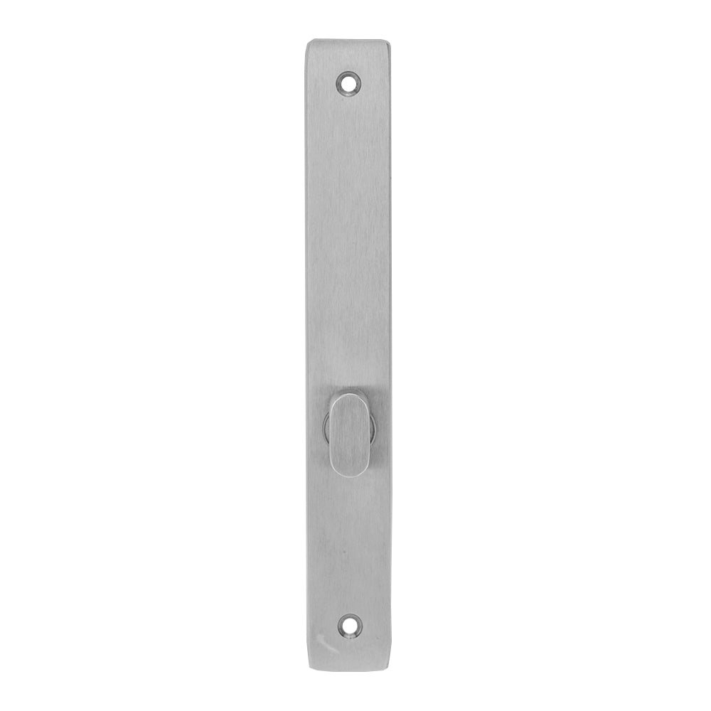 4706 Square End Plate with Turn | AMS Doors