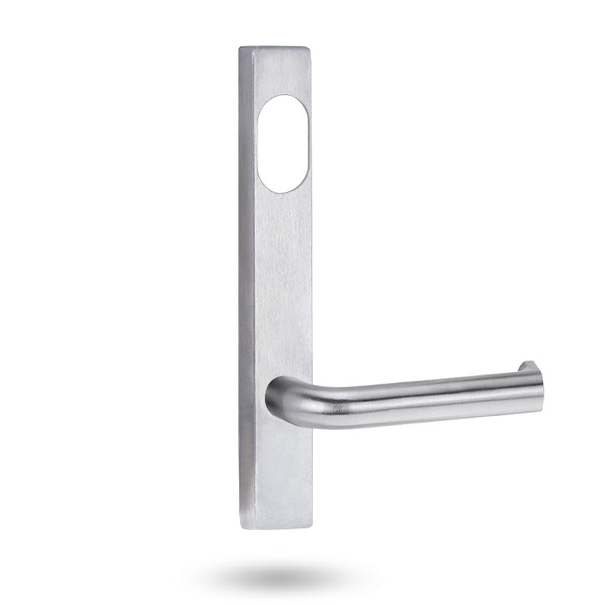 4801 Series Square End Plates – Cylinder Hole – Multiple Lever Options | AMS Doors