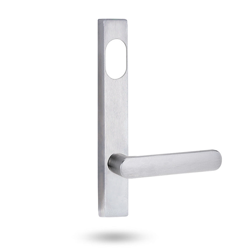 4801 Series Square End Plates – Cylinder Hole – Multiple Lever Options | AMS Doors