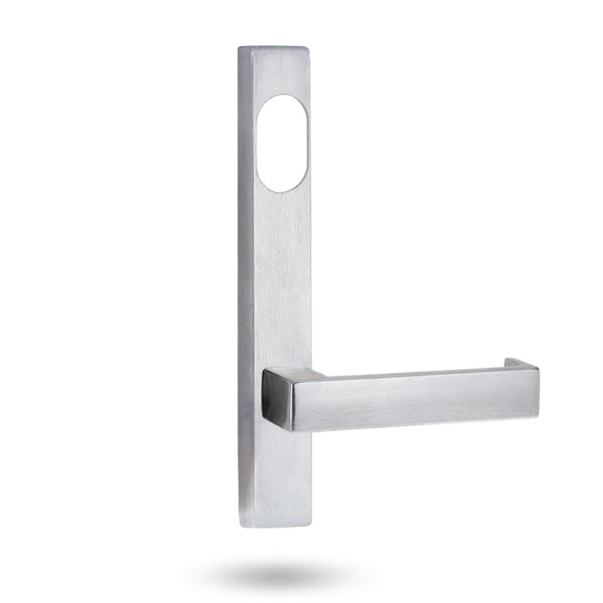 4801 Series Square End Plates – Cylinder Hole – Multiple Lever Options | AMS Doors