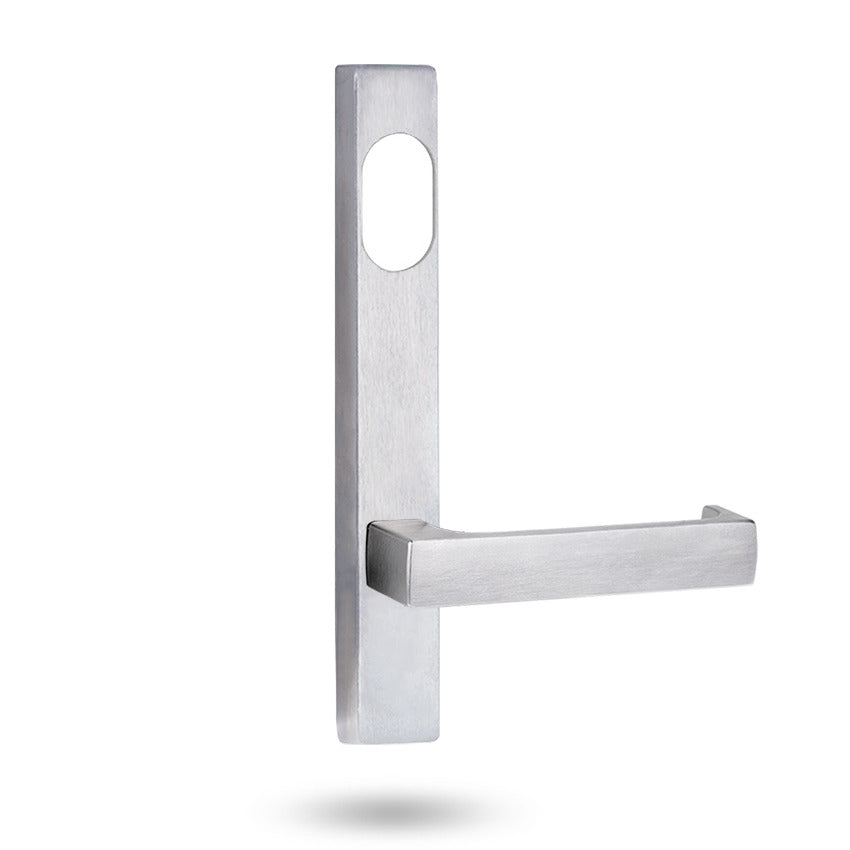 4801 Series Square End Plates – Cylinder Hole – Multiple Lever Options | AMS Doors