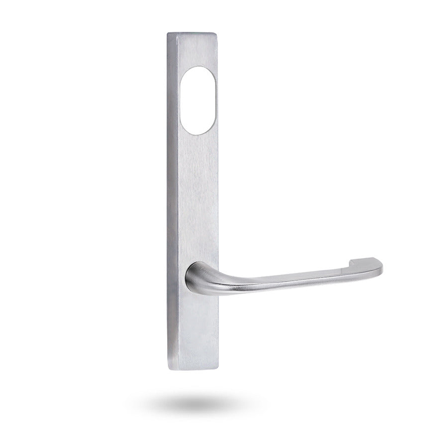 4801 Series Square End Plates – Cylinder Hole – Multiple Lever Options | AMS Doors