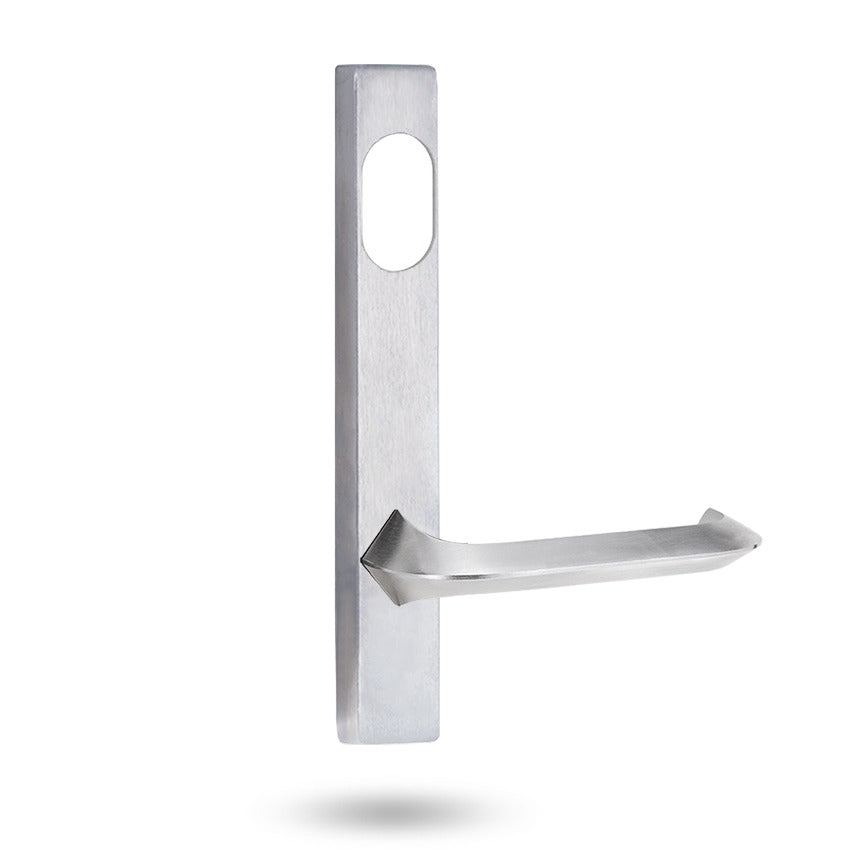 4801 Series Square End Plates – Cylinder Hole – Multiple Lever Options | AMS Doors