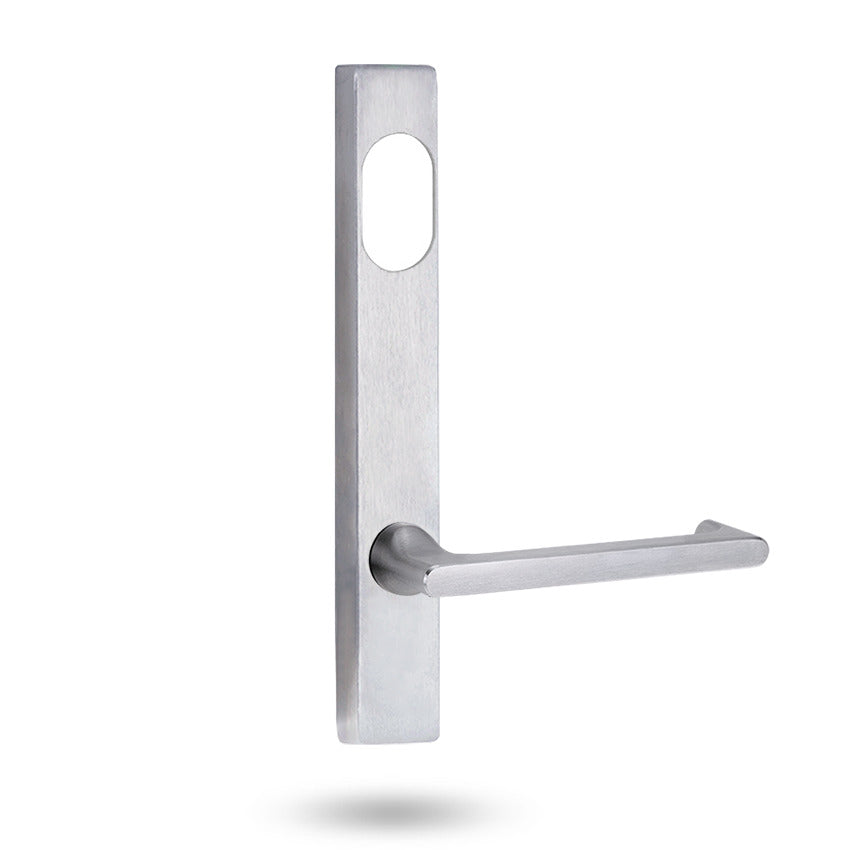4801 Series Square End Plates – Cylinder Hole – Multiple Lever Options | AMS Doors