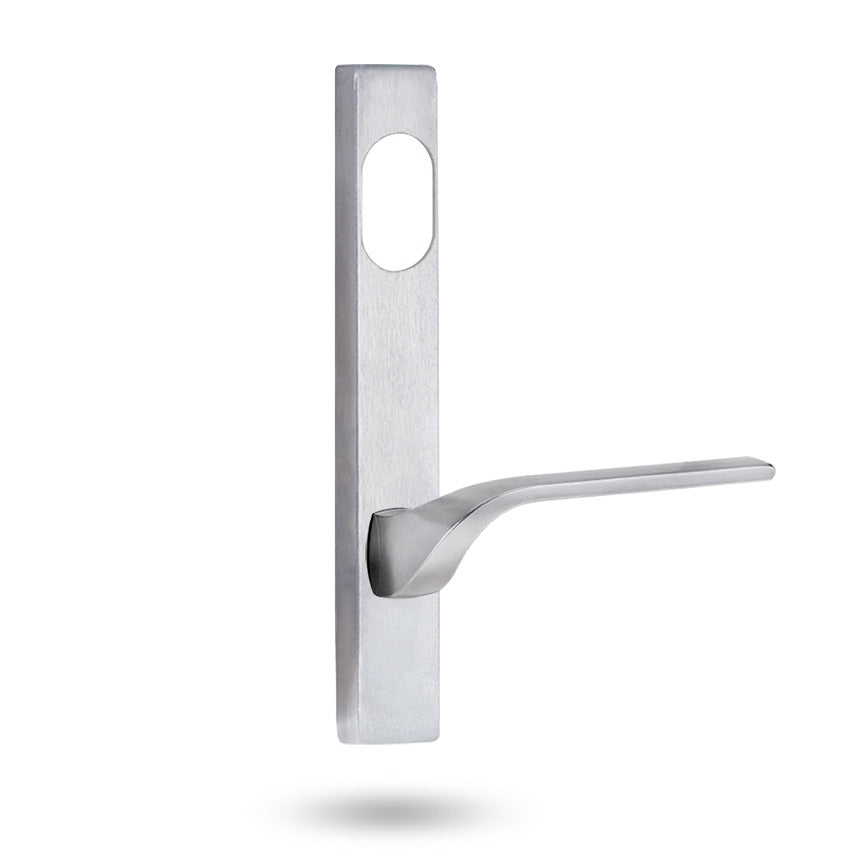 4801 Series Square End Plates – Cylinder Hole – Multiple Lever Options | AMS Doors
