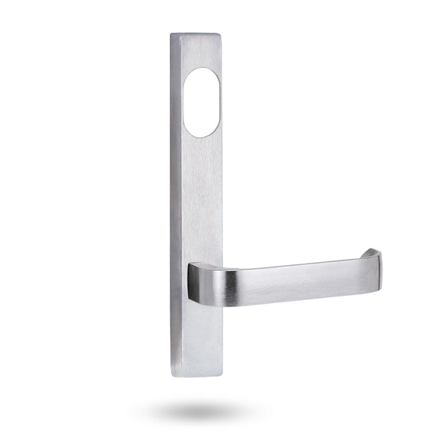 4801 Series Square End Plates – Cylinder Hole – Multiple Lever Options | AMS Doors