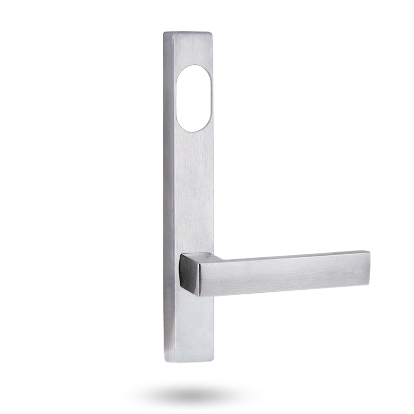 4801 Series Square End Plates – Cylinder Hole – Multiple Lever Options | AMS Doors