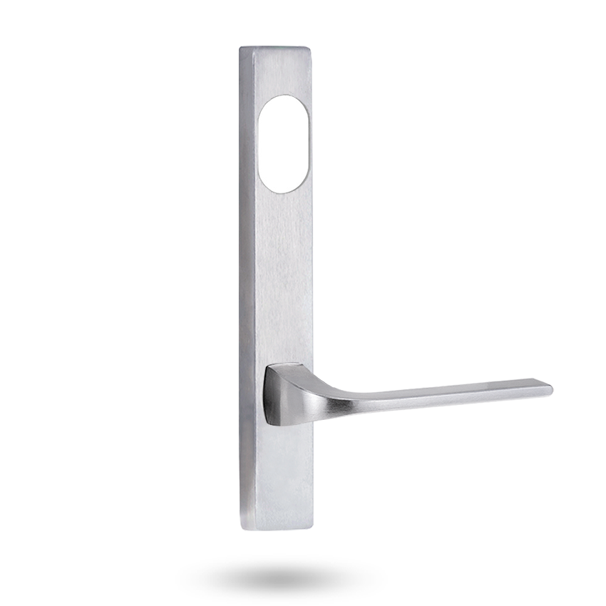 4801 Series Square End Plates – Cylinder Hole – Multiple Lever Options | AMS Doors