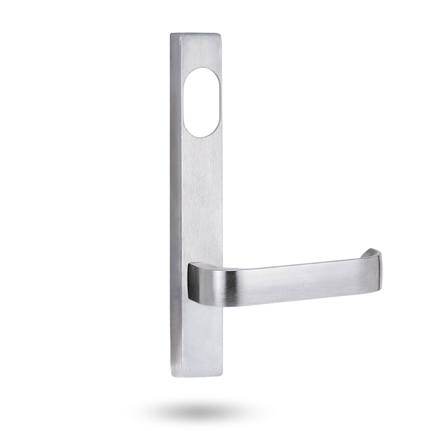 4801 Series Square End Plates – Cylinder Hole – Multiple Lever Options | AMS Doors