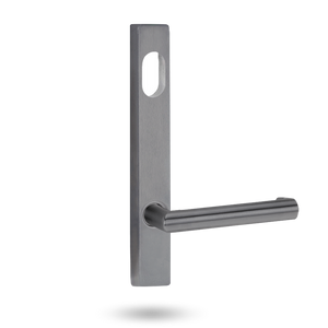 4801 Square End Plate – Cylinder Hole with Lever/Knob Options