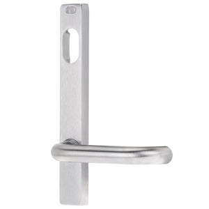 4811 Series Square End Plates – Cylinder Hole with Lens & Multiple Lever Options | AMS Doors