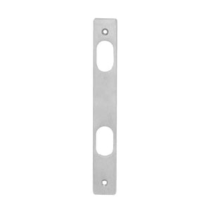 4900 Square End Plate – Cylinder Hole & Dual Cylinder Holes | AMS Doors