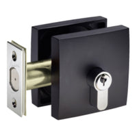 G4 Square Single Cylinder Deadbolt