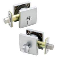G4 Square Single Cylinder Deadbolt
