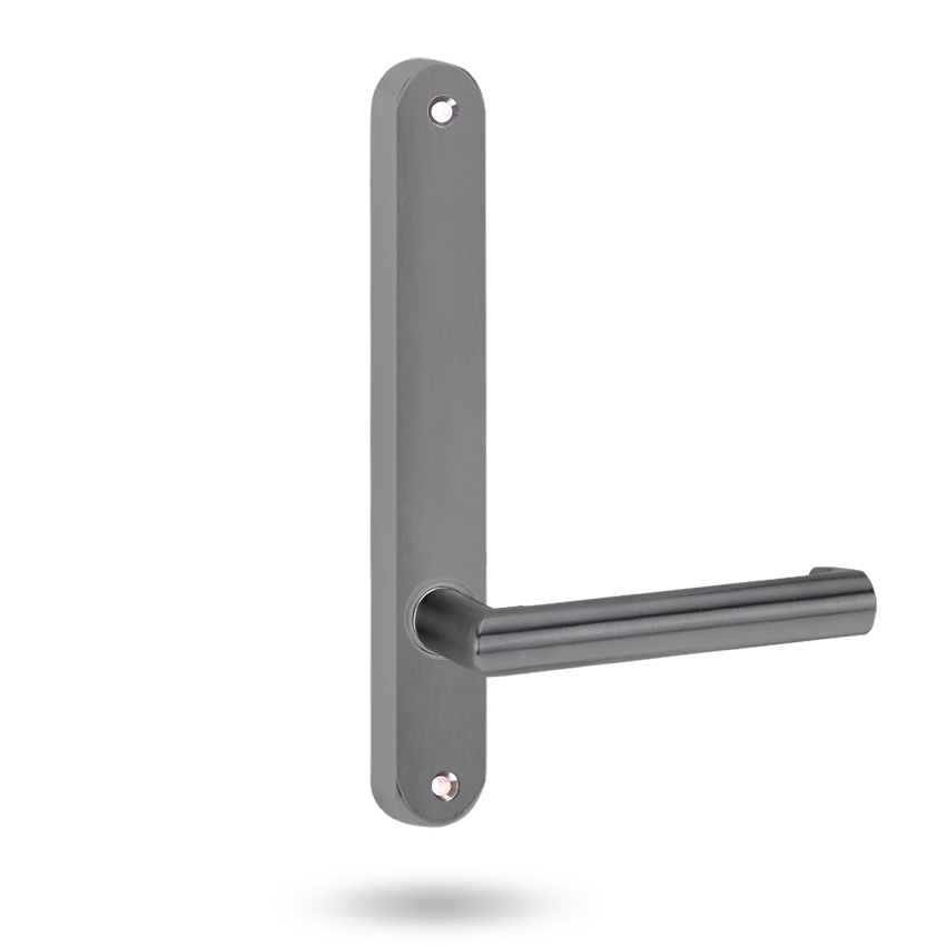 5905 Series Round End Plate with Lever Options | AMS Doors