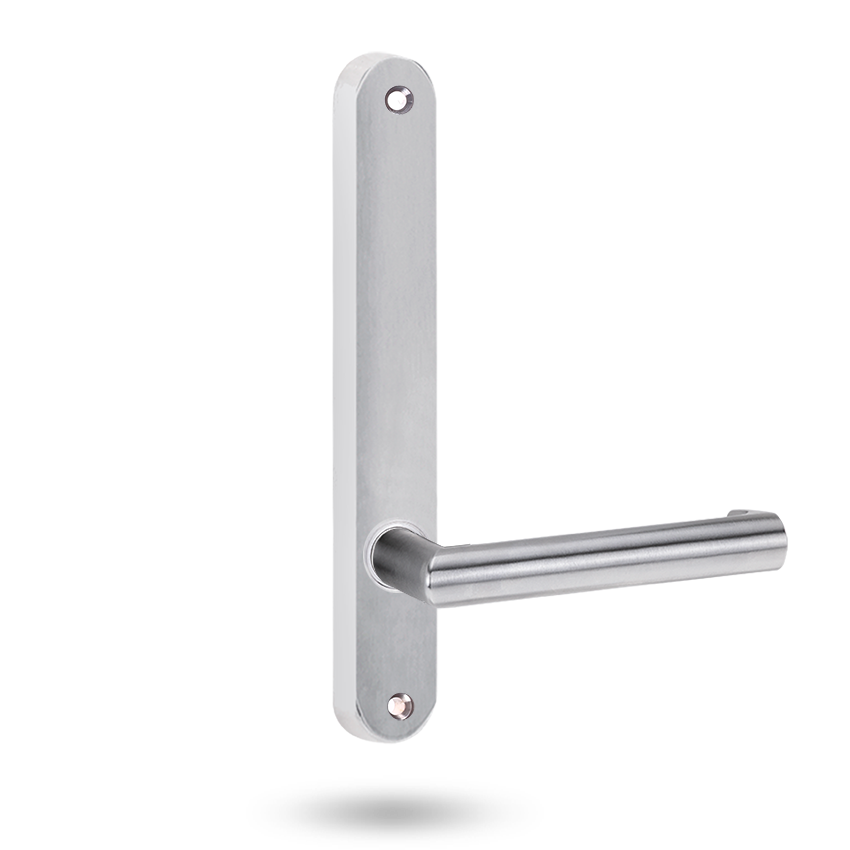 5905 Series Round End Plate with Lever Options | AMS Doors