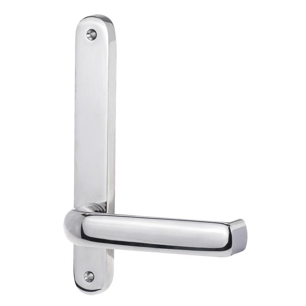 5905 Series Round End Plate with Lever Options | AMS Doors