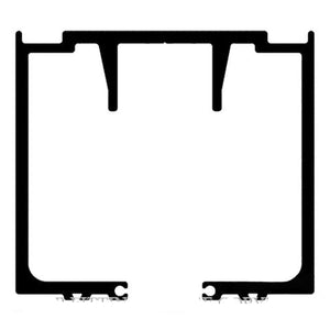 Aluminium Track – Clear Anodised