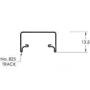 Bi-Fold Door Track – White